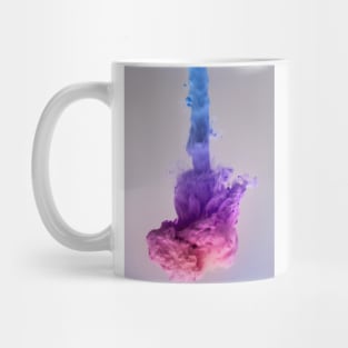 Ink Blob Blue Pink Mug